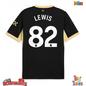 Manchester City Rico Lewis #82 Replica Away Stadium Shirt 2026-27 Short Sleeve